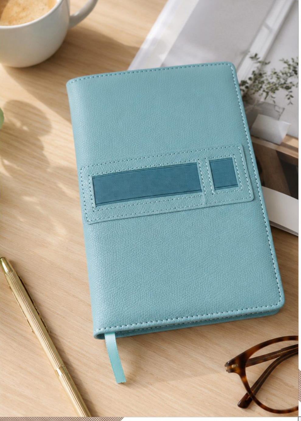 V-813 Contemporary Matte Grain Corporate Diary